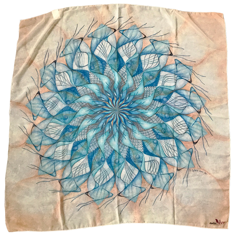 Chakradoek - 5e chakra, keelchakra